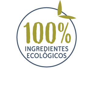 Elaborado con ingredientes 100% ecológicos