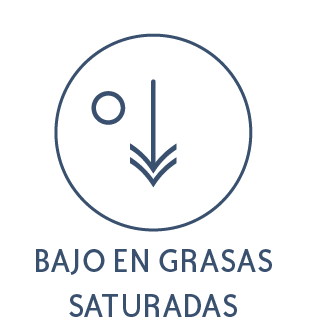 Bajo grasas saturadas