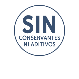 Sin conservantes ni aditivos
