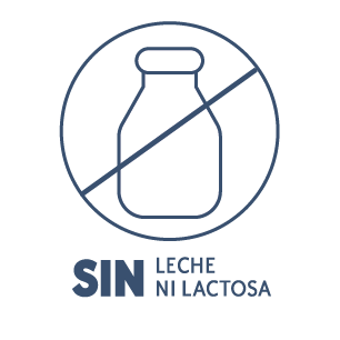 Sin leche ni lactosa